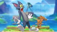 Jerry hammers Tom's foot in MultiVersus (Image via Warner Bros. Interactive)